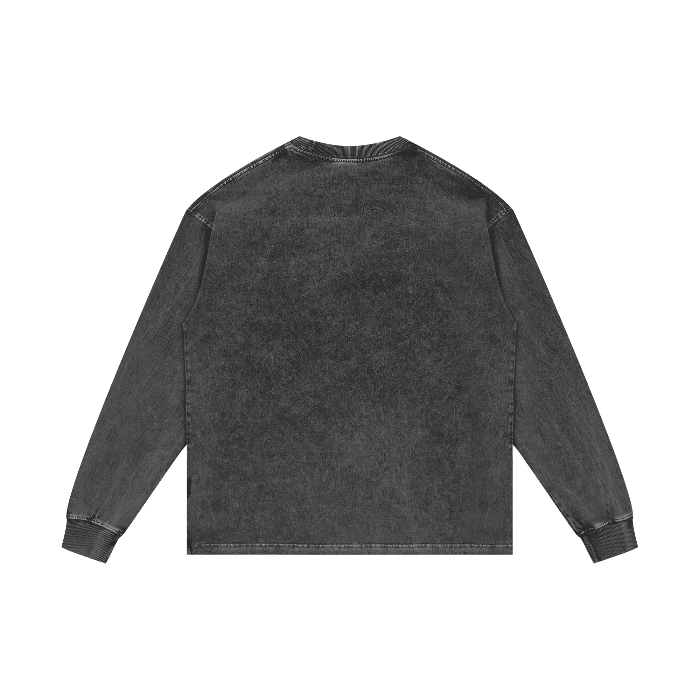 WALK Acid Wash Oversize Long Sleeve T-Shirt - 250 GSM