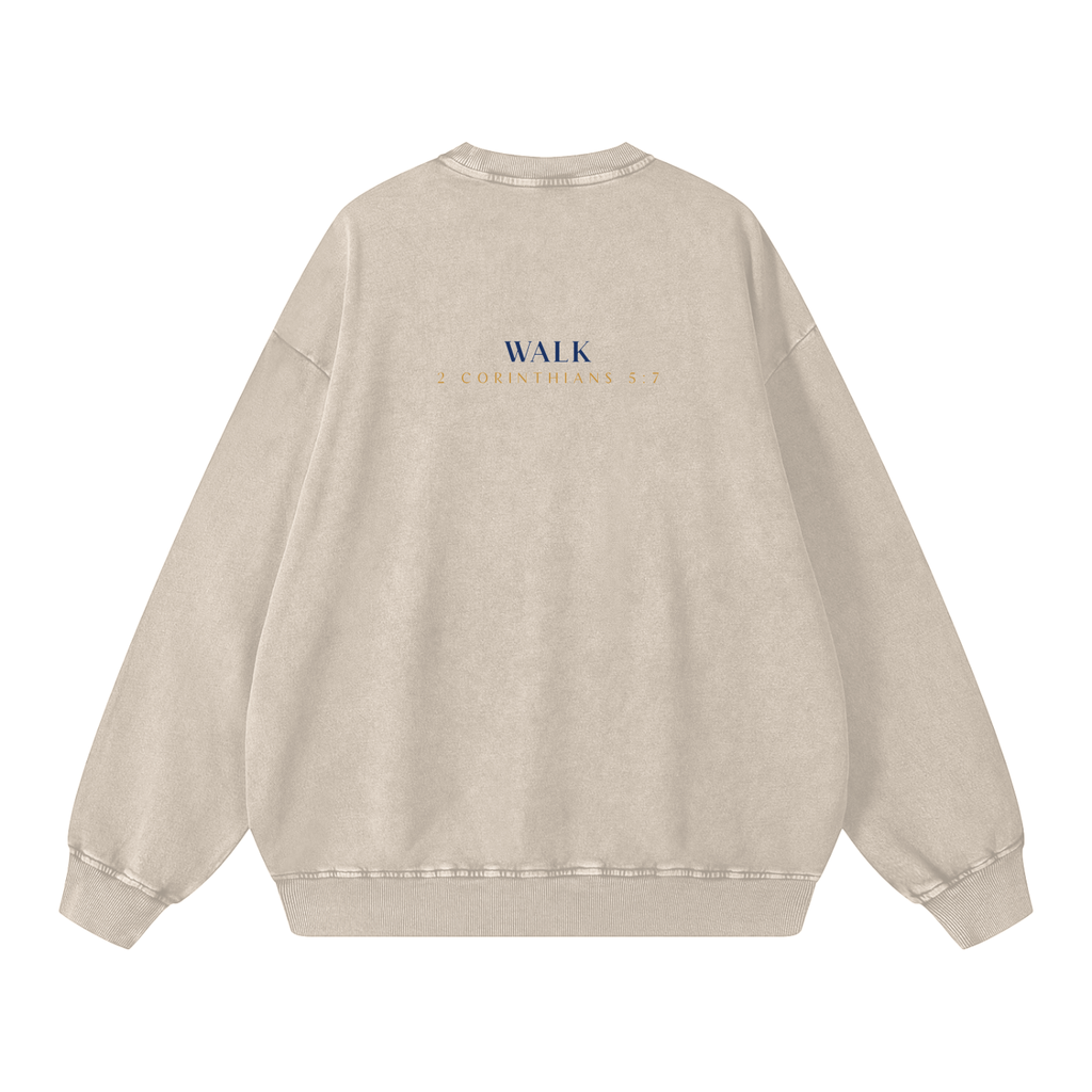 WALK Acid Wash Oversize sweatshirt - 360 GSM