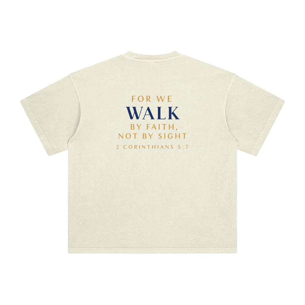 WALK Enzyme Washed T-Shirt