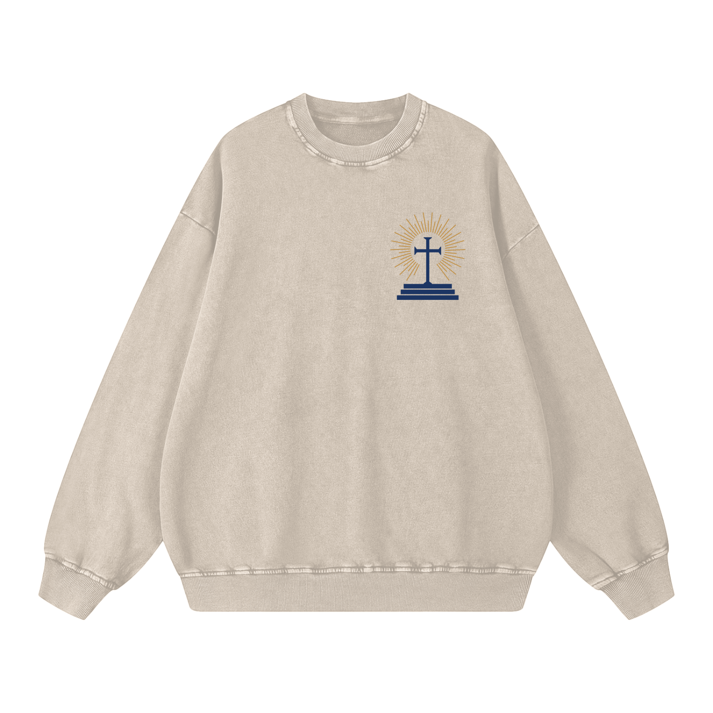WALK Acid Wash Oversize sweatshirt - 360 GSM