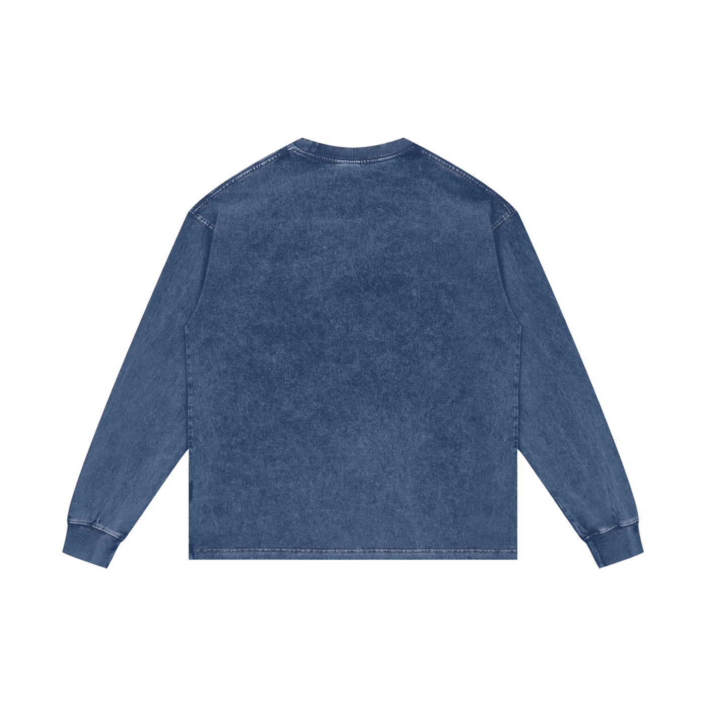 WALK Acid Wash Oversize Long Sleeve T-Shirt - 250 GSM