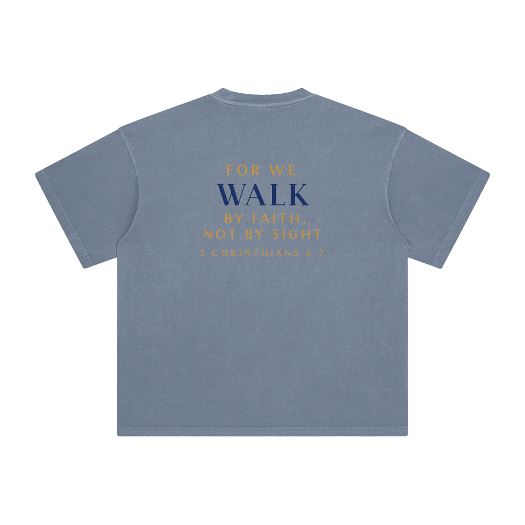 WALK Enzyme Washed T-Shirt