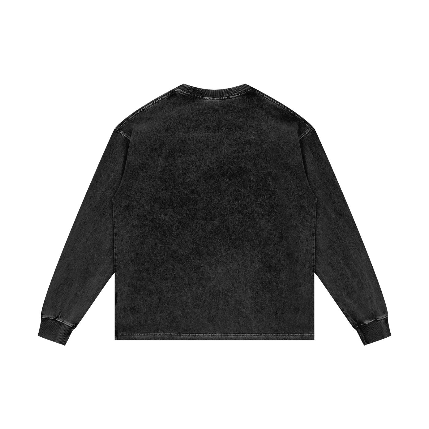 WALK Acid Wash Oversize Long Sleeve T-Shirt - 250 GSM