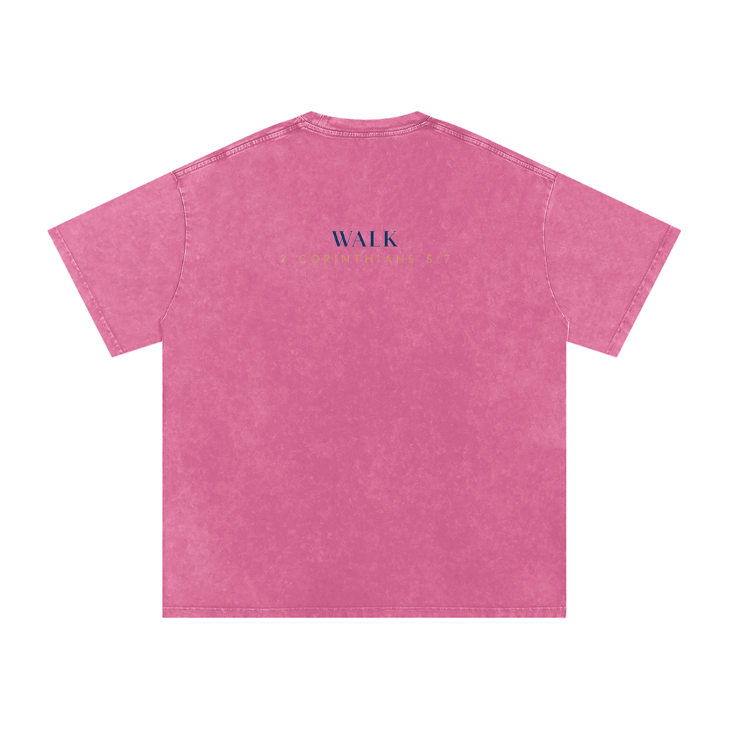 WALK Acid Wash Oversize T-Shirt