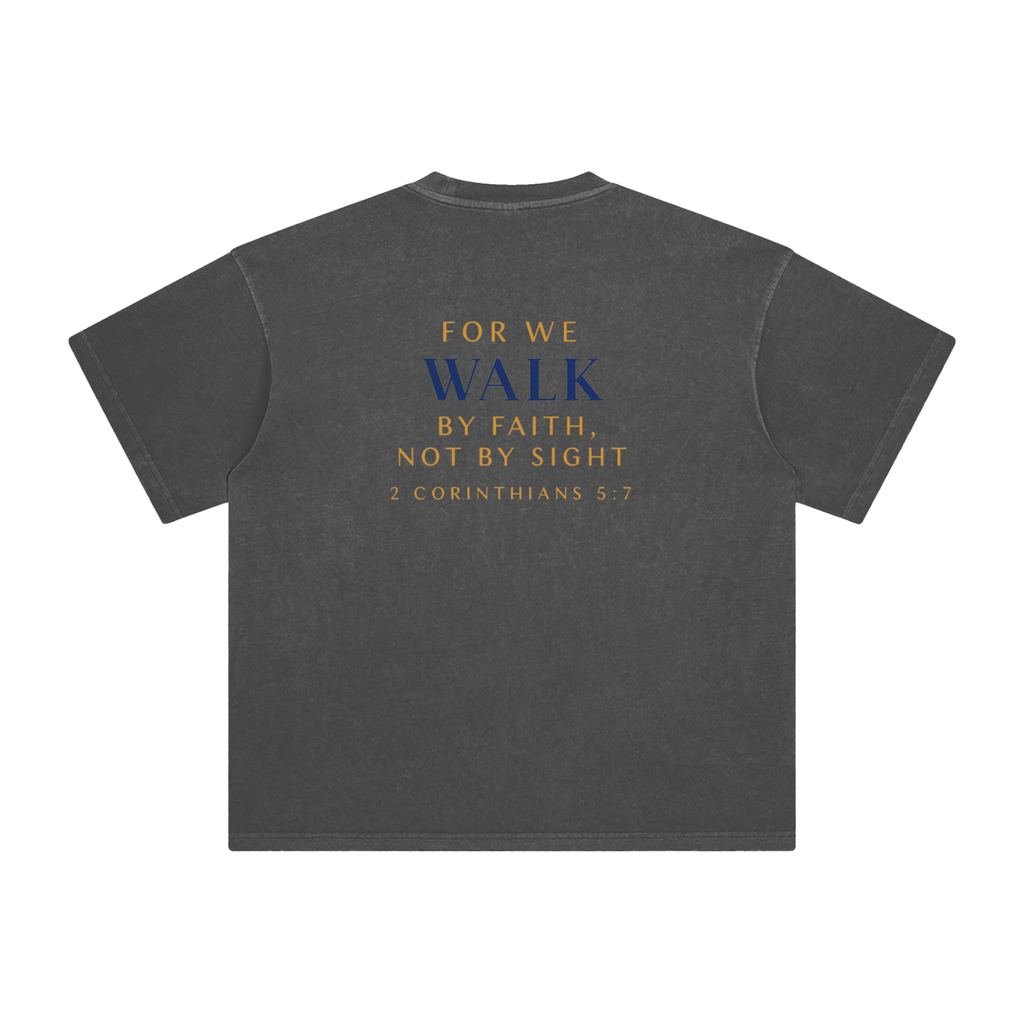 WALK Enzyme Washed T-Shirt