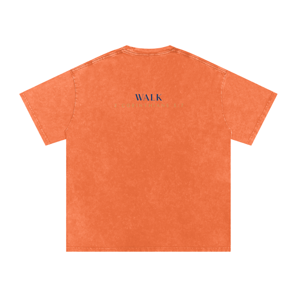 WALK Acid Wash Oversize T-Shirt