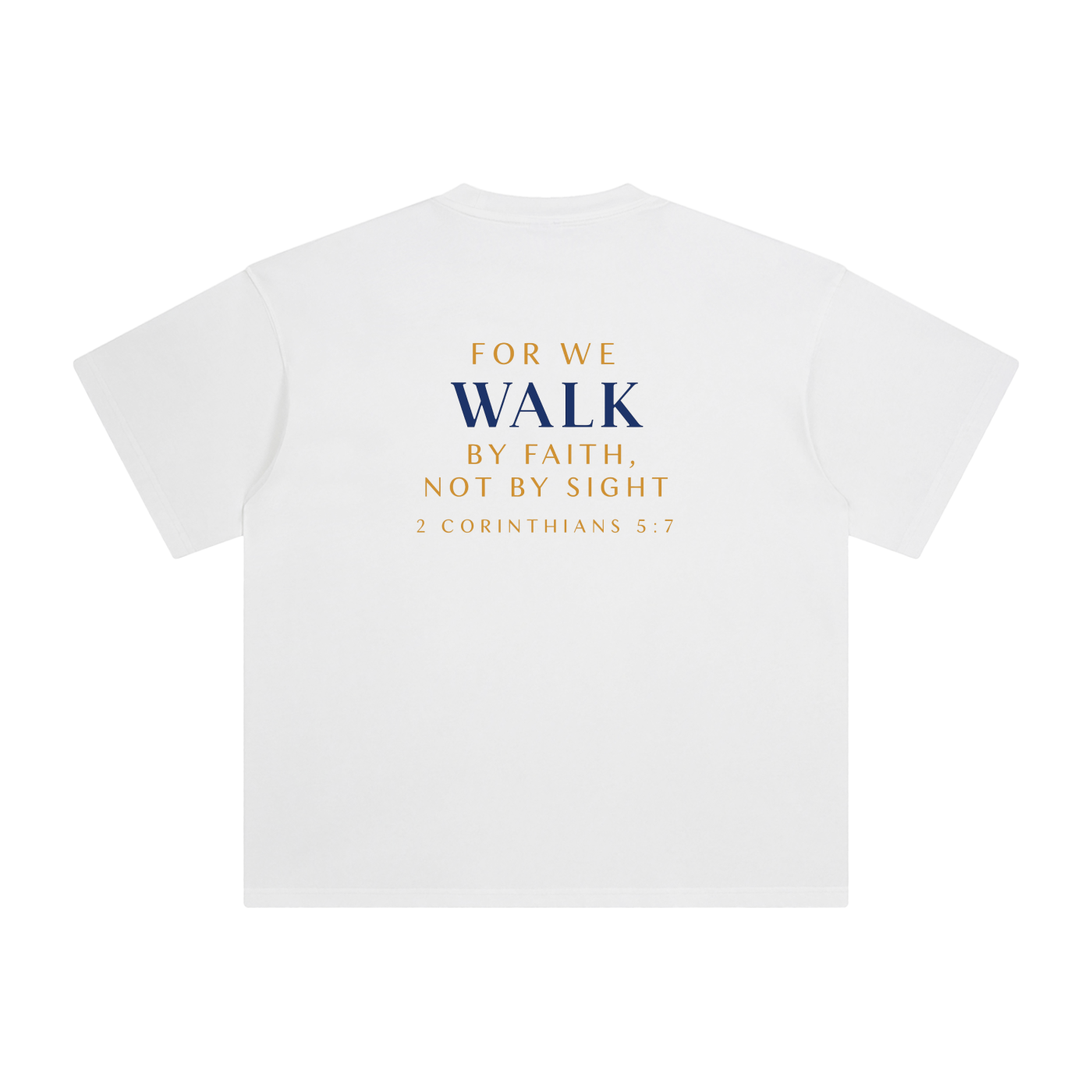 WALK Enzyme Washed T-Shirt