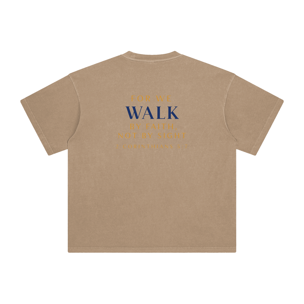 WALK Enzyme Washed T-Shirt