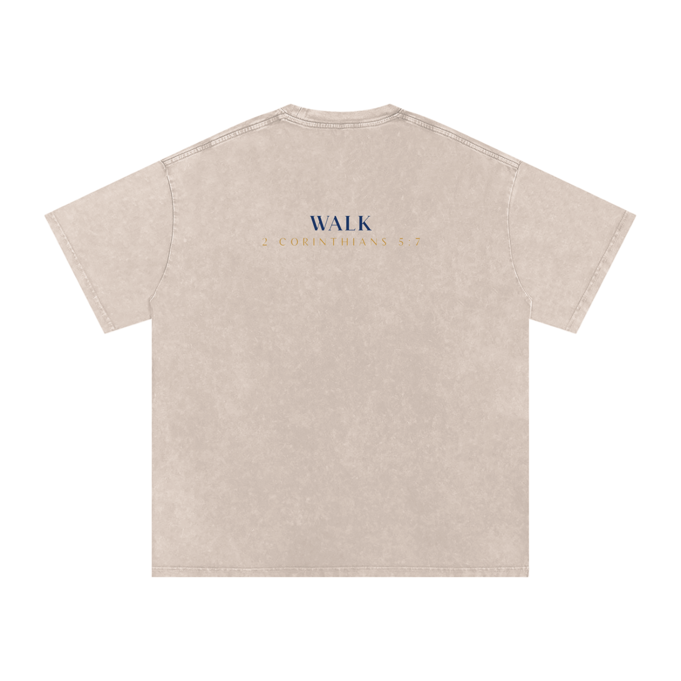 WALK Acid Wash Oversize T-Shirt