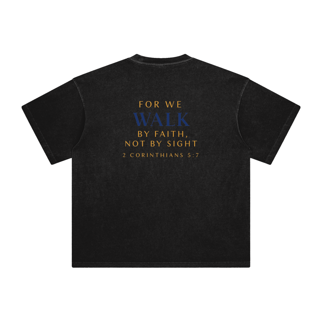 WALK Enzyme Washed T-Shirt