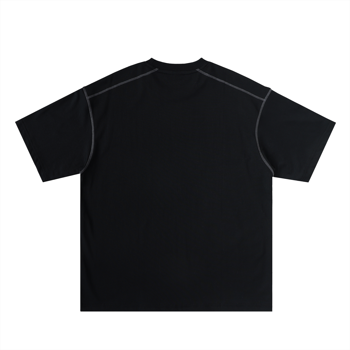 WALK Oversized Contrast-Stitched Cotton Tee