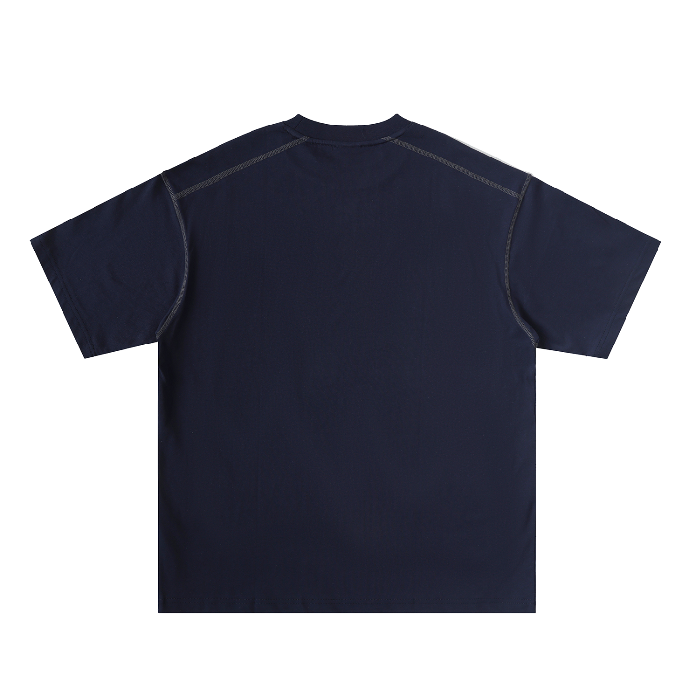 WALK Oversized Contrast-Stitched Cotton Tee