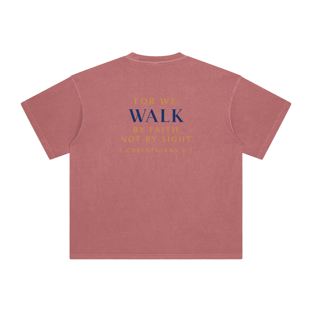 WALK Enzyme Washed T-Shirt