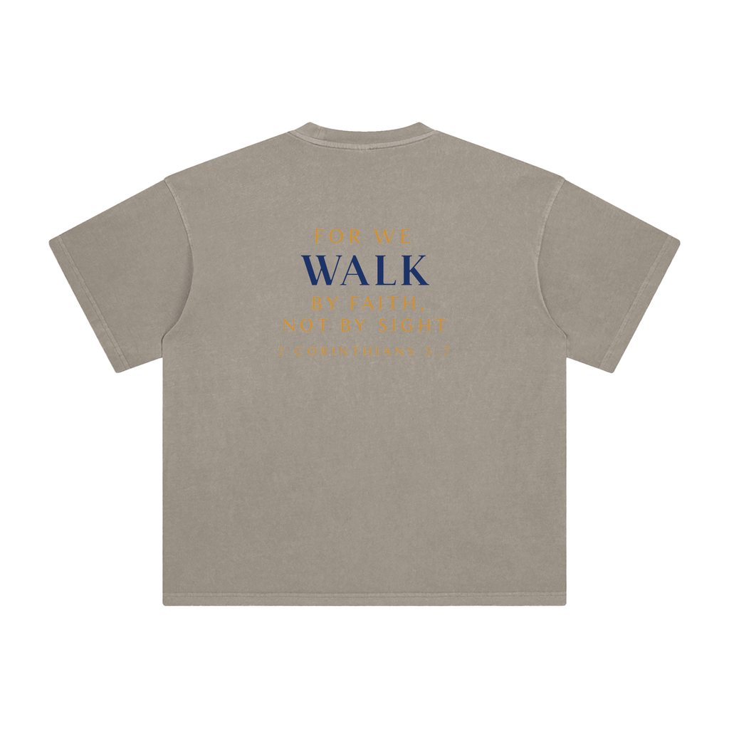 WALK Enzyme Washed T-Shirt